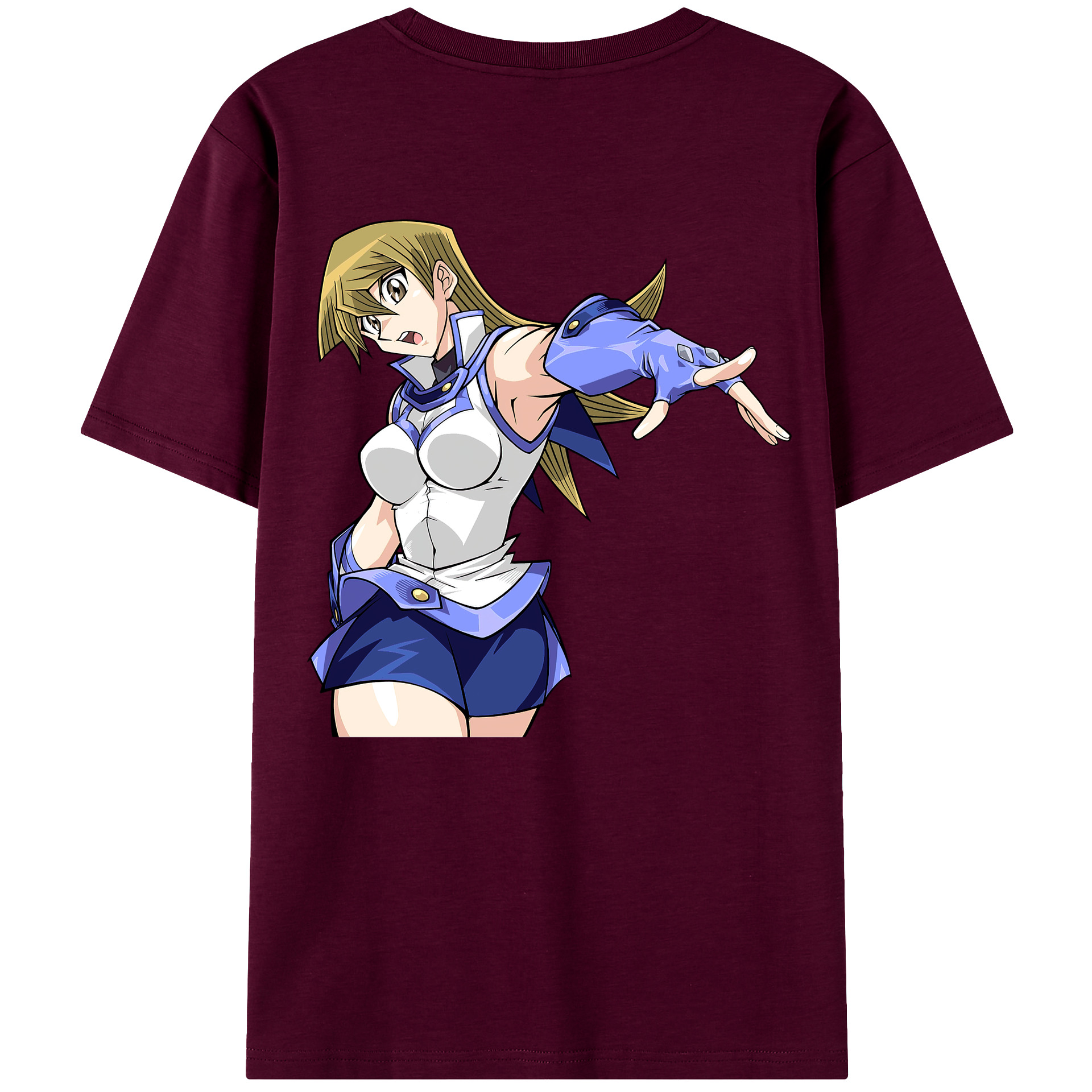 （画像用） 遊☆戯☆王 Yu-Gi-Oh! レディース半袖Tシャツ(バックプリント)